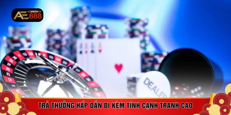 Trả thưởng hấp dẫn đi kèm tính cạnh tranh cao